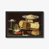 Still Life with Cheeses, Artichoke, and Cherries by Clara Peeters - thumbnail_1_bf_6716452f3d19ba02d7207429